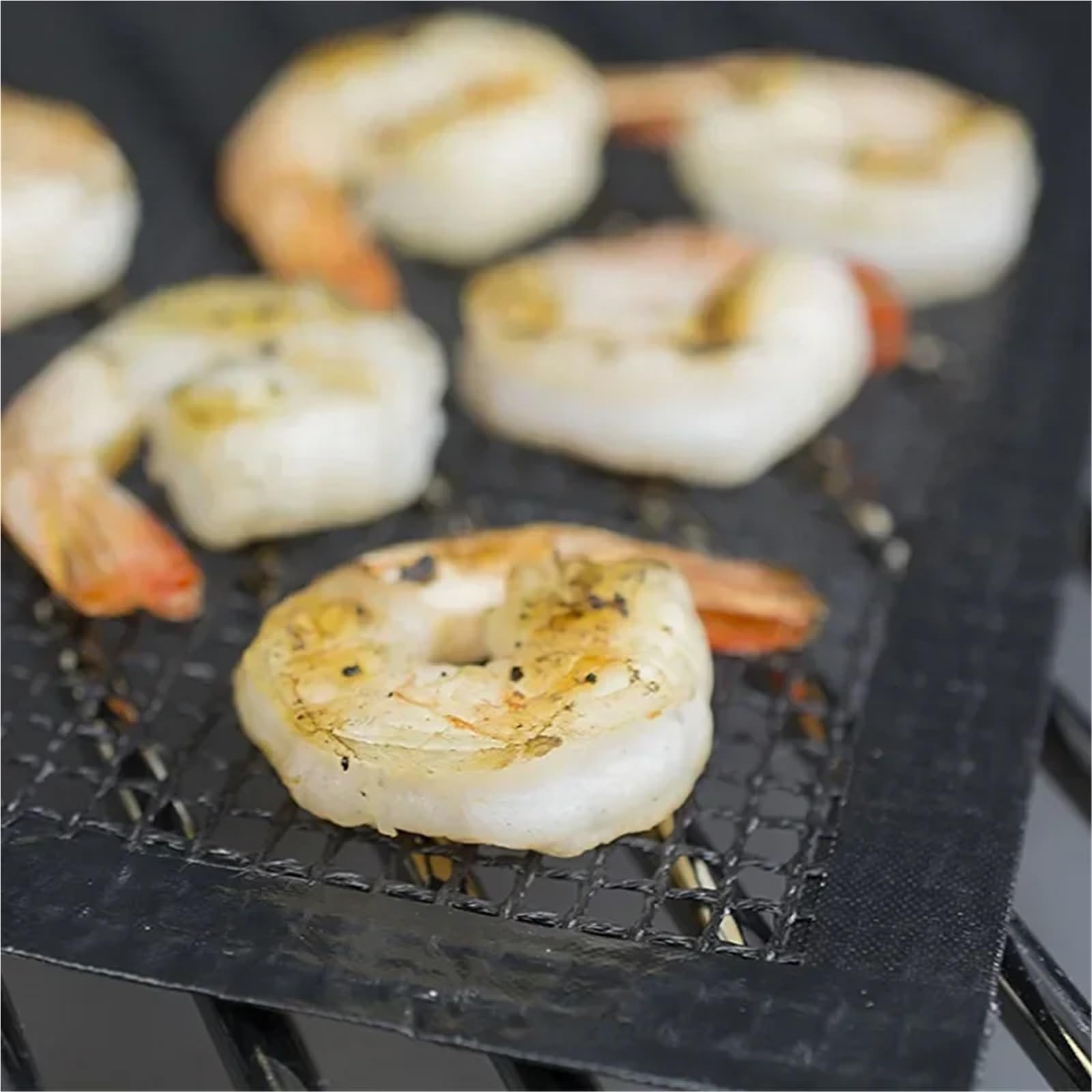 Ofenmatte 40 * 33 cm Kochmatte Wiederverwendbare Antihaft-Backmatte Kochen Grillen Blatt mit Hitzebeständigkeit Leicht gereinigte Werkzeuge(8 pcs)