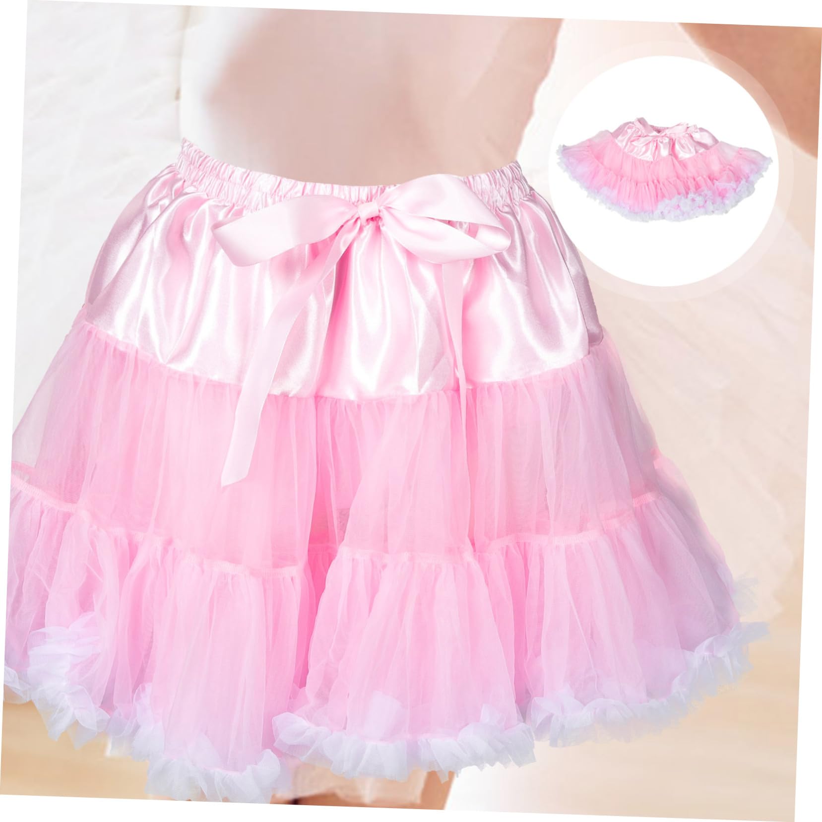 LIFKOME Gonna in Tulle Da Ballo Per Bambina Gonna Tutù Per Festa Di Carnevale Costume Da Spettacolo Teatrale