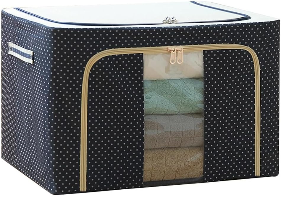 JSEIAJB Large Capacity Storage Box Foldable Portable Clothes Storage Bin Storage Container Home.(E,11L)