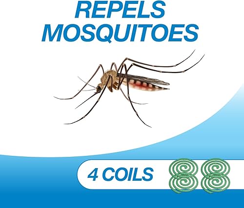 Miniatura 2 de PIC - Bobinas repelentes de mosquitos para espacios al aire libre, caja de 4 unidades, paquete de 12 (48 unidades en total)