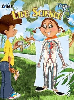 Paperback AIMS Life Science Florida Grade 5 Book