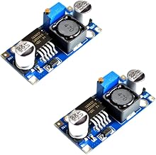 Kit com: 2x Regulador de Tensão Step Down Buck Conversor DC DC LM2596 3A Diminui a tensão da entrada