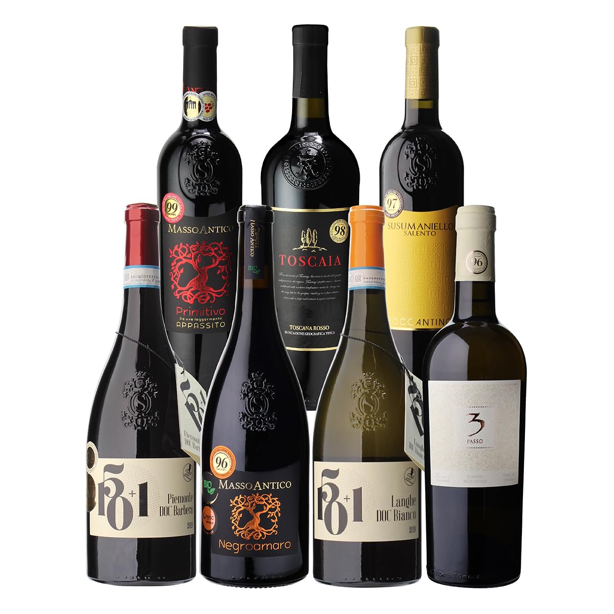 ★早いもの勝ち！イタリア銘醸ワインセレクション 5本セット ☆早いもの勝ち！イタリア銘醸ワインセレクション 5本セット 厳選