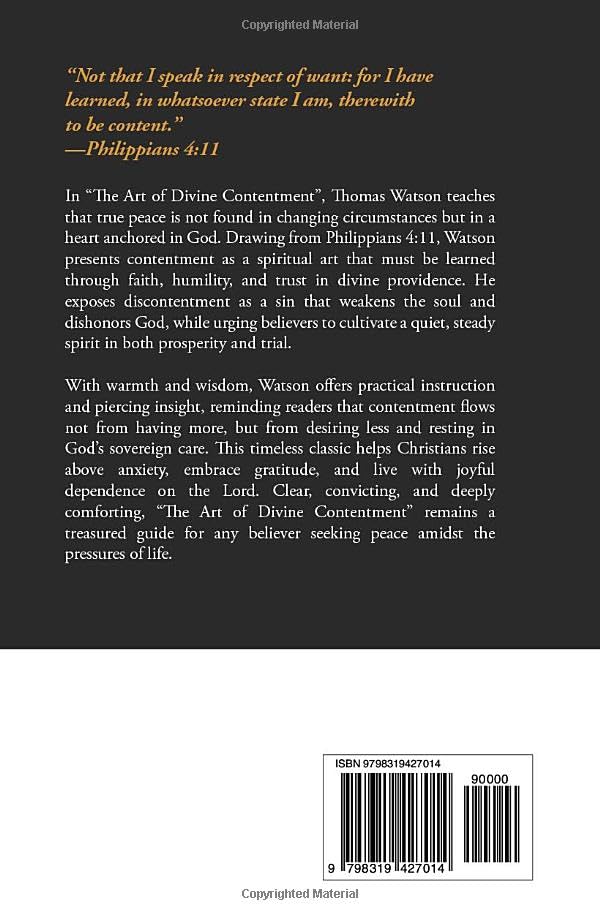 The Art of Divine Contentment (Heritage Hardbacks) - Image 2