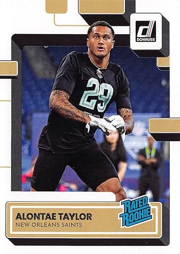 2022 Panini Donruss Rated Rookie #373 Alontae Taylor Rookie Card
