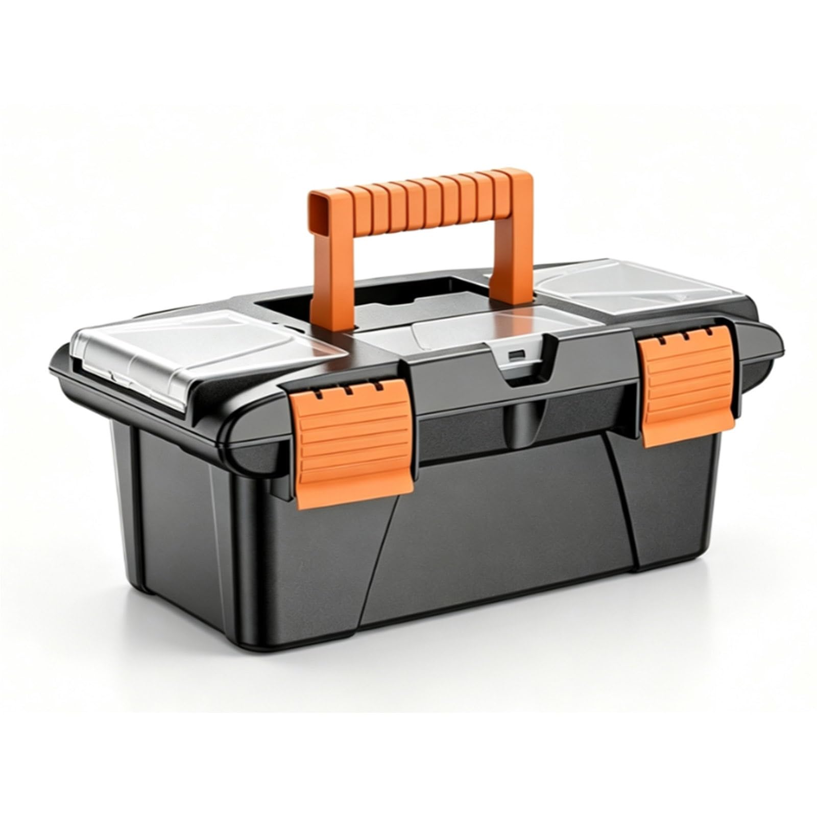 Trousse Outils 2 Couches, Bacs a Pieces Transp, Valise Rangement