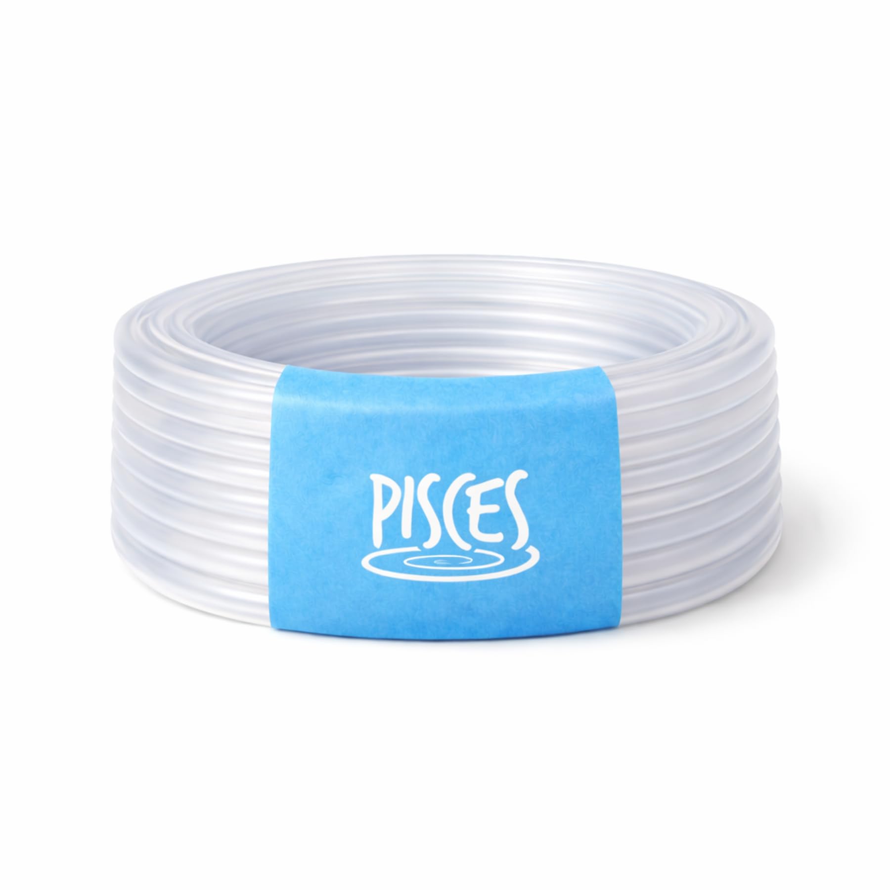 Pisces Clear Aquarium And Pond Airline Tubing 4Mm Diameter (6Mm Od) - 10 Metre