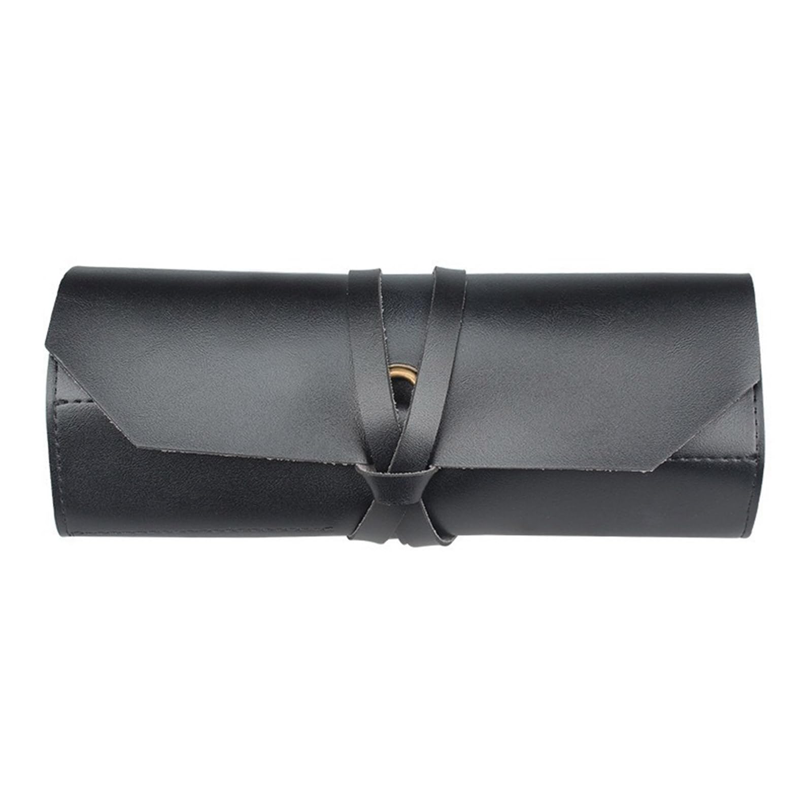 PU Tool Roll Pouches PU Tool Wrench Roll Chisels Bag Portable Carry Pouches Workshop Storage Woodworking Craft Bag