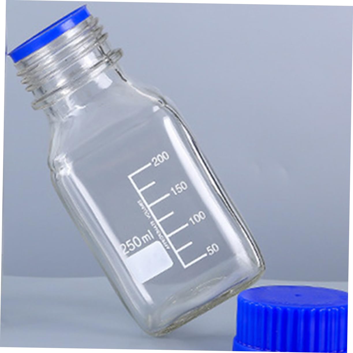 iplusmile 6piezas Frascos De Vidrio Para Laboratorio De Botellas De Muestreo Boca Ancha Para Muestras y Reactivos Transparentes y Duraderas