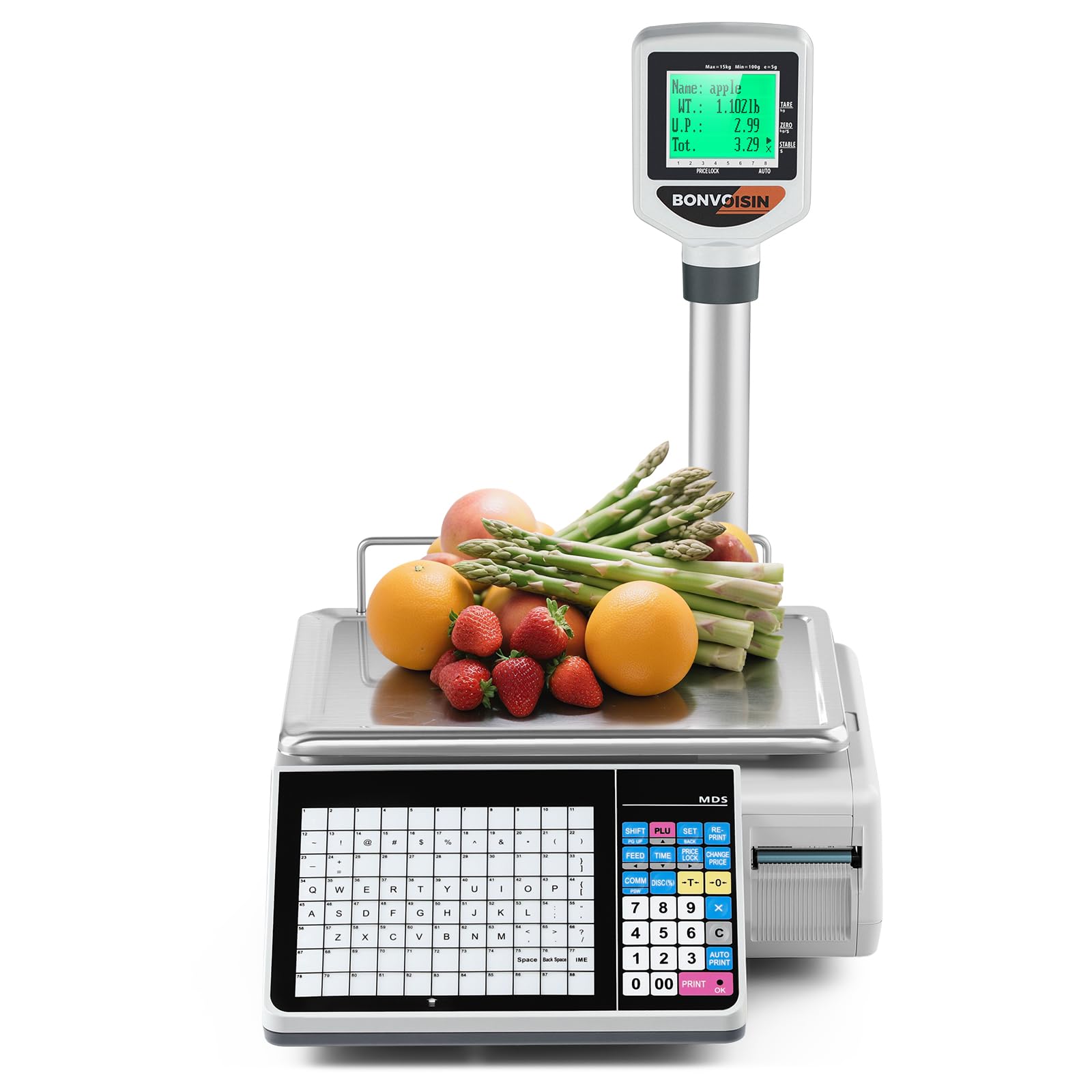 Bonvoisin Printing Scale Label Rolls, 58 X 40 Mm, Philippines | Ubuy - View #9