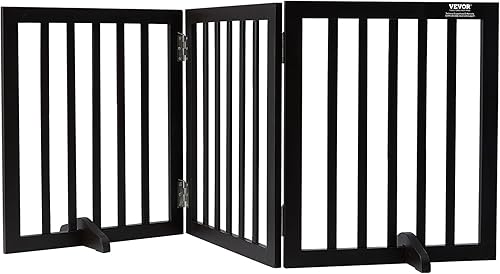 VEVOR Puerta independiente para perros, puerta independiente de madera para mascotas, 24 pulgadas de alto x 60 pulgadas de ancho, 3 paneles de disponible en Yaxa Guatemala