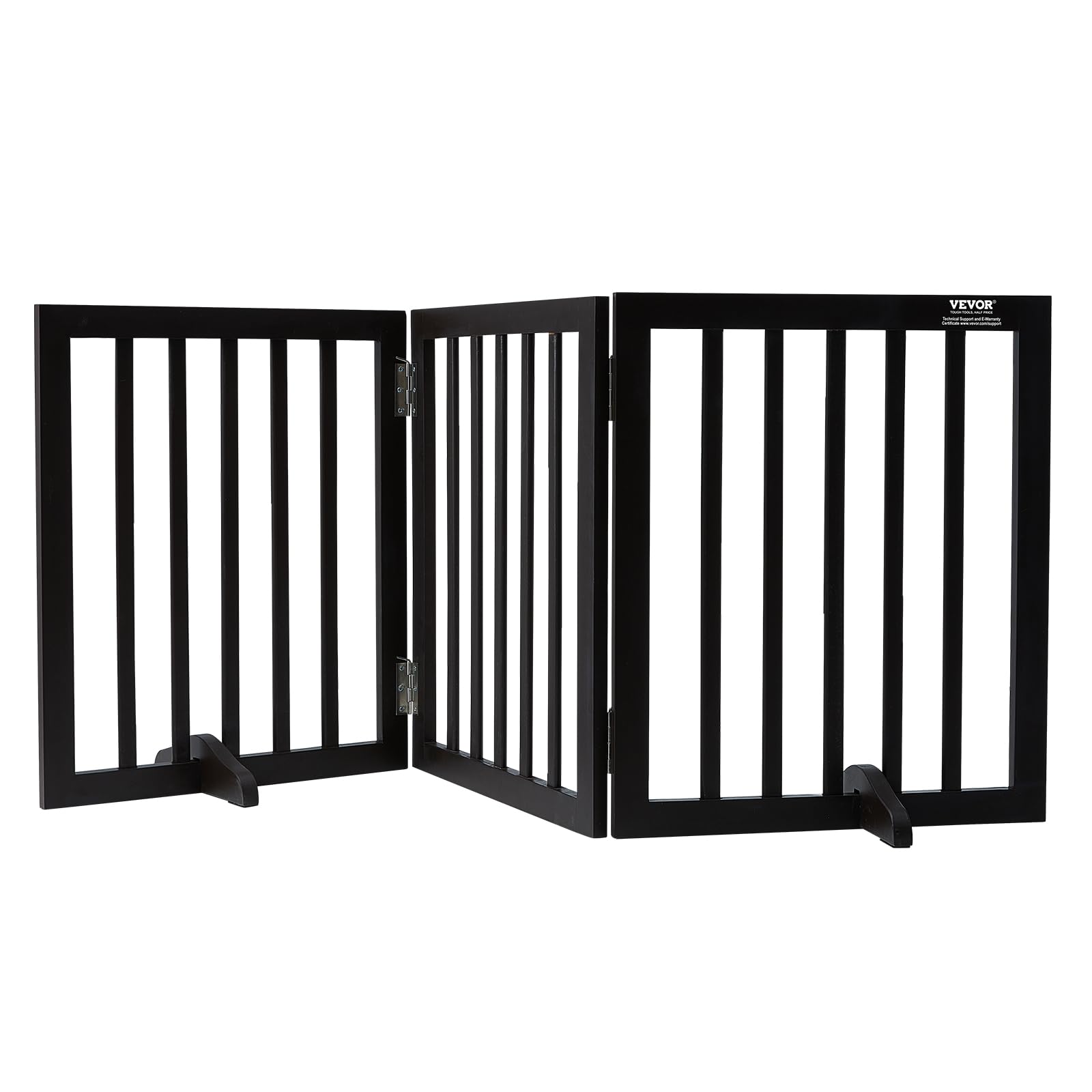 VEVOR Cancello per Cani Autoportante, Cancello per Animali, Cancello per Porta 508 x 610 mm Cancello per Cani Pieghevole Barriera per Cani Pieghevole Espandibile, Cancello per Scale