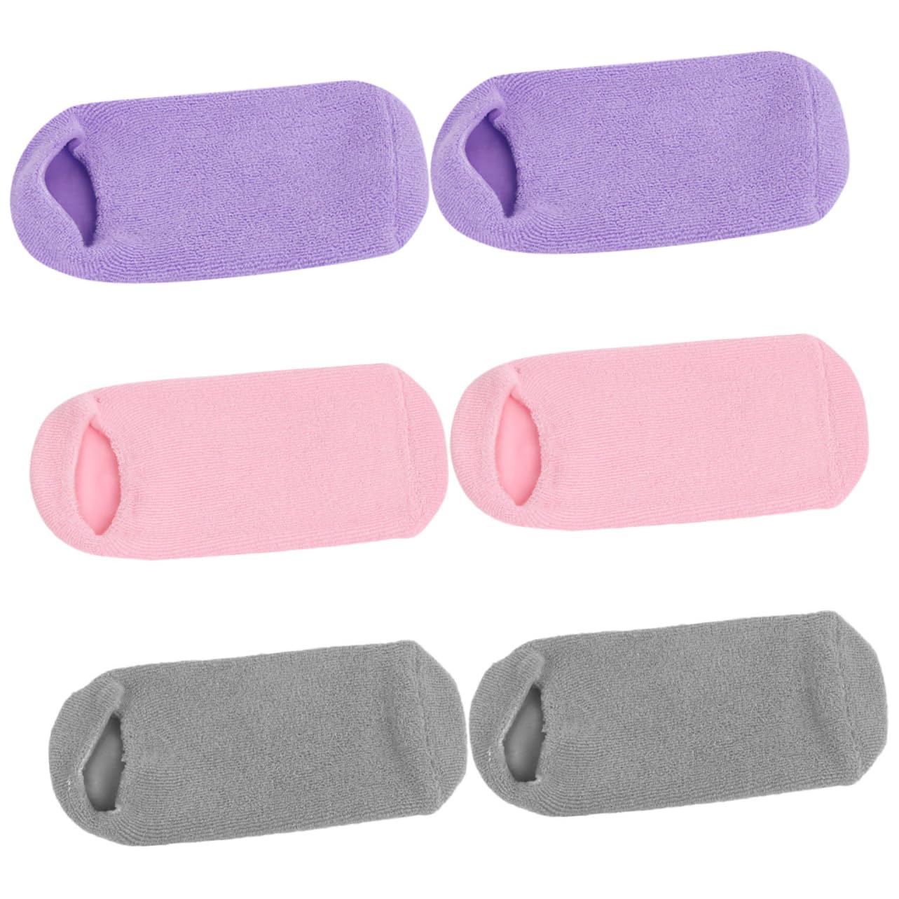 minkissy 9 pares de calcetines de gel para el talón de algodón y elastano para pies Miss