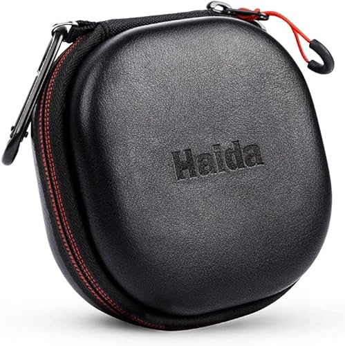 Haida Bolsa de filtro para lente de cámara para 3.228 in redonda resistente al agua a prueba de polvo filtros protección bolsa de almacenamiento
