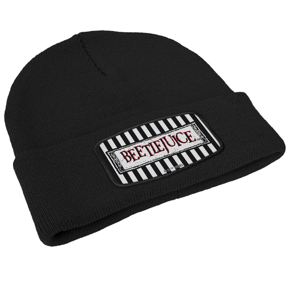 Just Married Embroidered Beanie Hat, Bride Groom Marriage Wedding Beanie Gift Brown