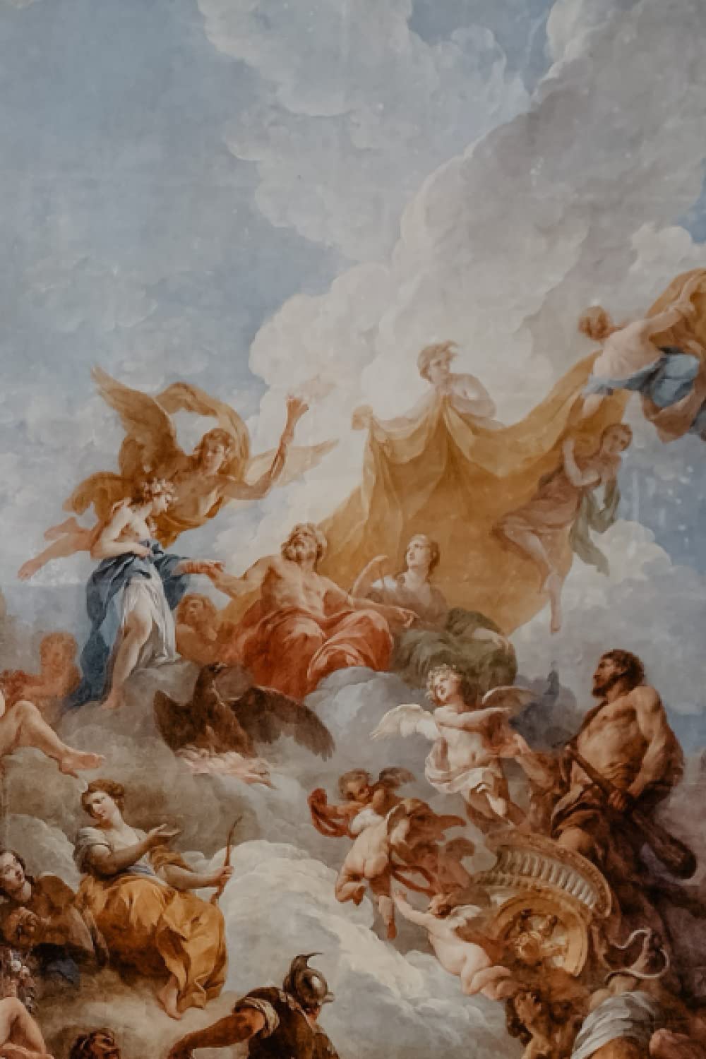 Notebook: Michael Angelo Art Print Composition Notebook - College Ruled 110 Pages Journal (Diary, Notebook)- Large 6 x 9: Michael Angelo's painting on ... perfect for jotting down ideas and notes.