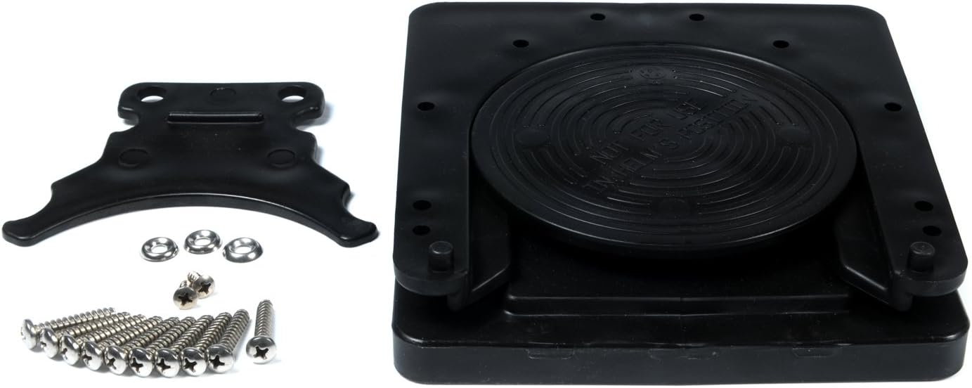 Tempress Quick Disconnect Boat Seat Mount Kit, Black 45935