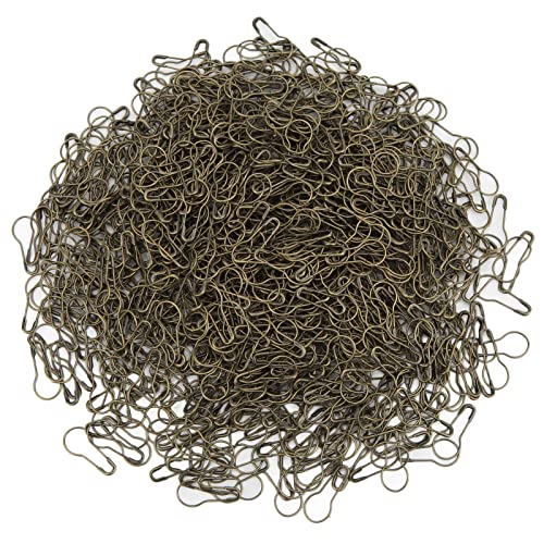Pasadores de Bombilla, Multiusos, 1000 Piezas, Aleación Resistente a la Corrosión, para Ropa, Bolsas, Accesorios, Manualidades, Eventos, Seguridad, Familia, Viajes, Oficina, Decoración