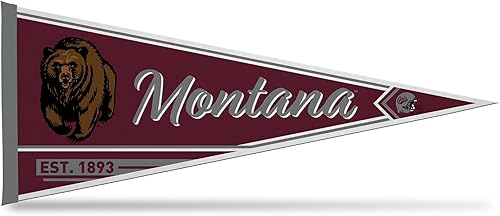 Vista 113 de Rico Industries NCAA Banderín Clásico de Fieltro para Decoración de Pared de 12" x 30" - Ideal para Decoración del Hogar/Dormitorio/Cueva de Hombre