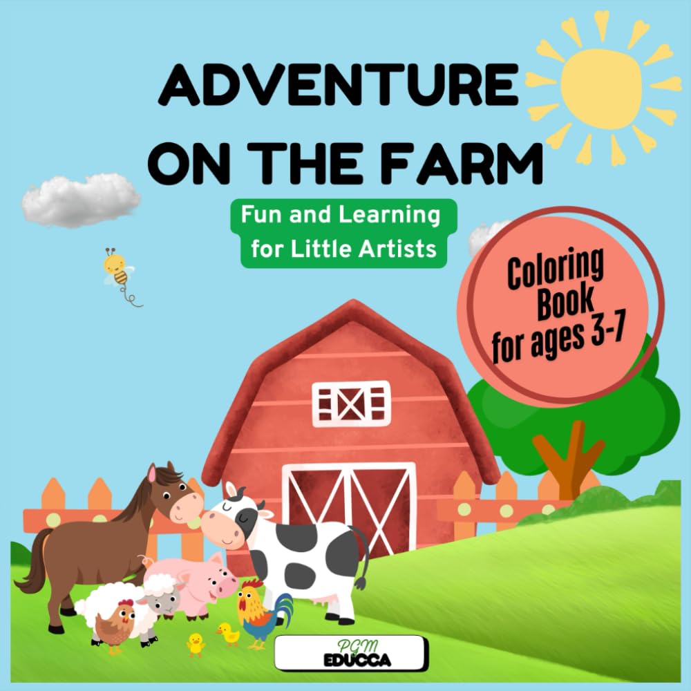 Adventure on the Farm: Fun and Learning for Little Artists