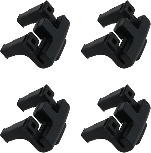 ZZHXSM 4 pestañas de goma para freidora de aire, patas de goma, para freidora de aire, parrilla, bandeja de placa