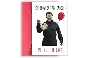 Horror Birthday Card: Perfect Birthday Surprise for a Scream fan!
