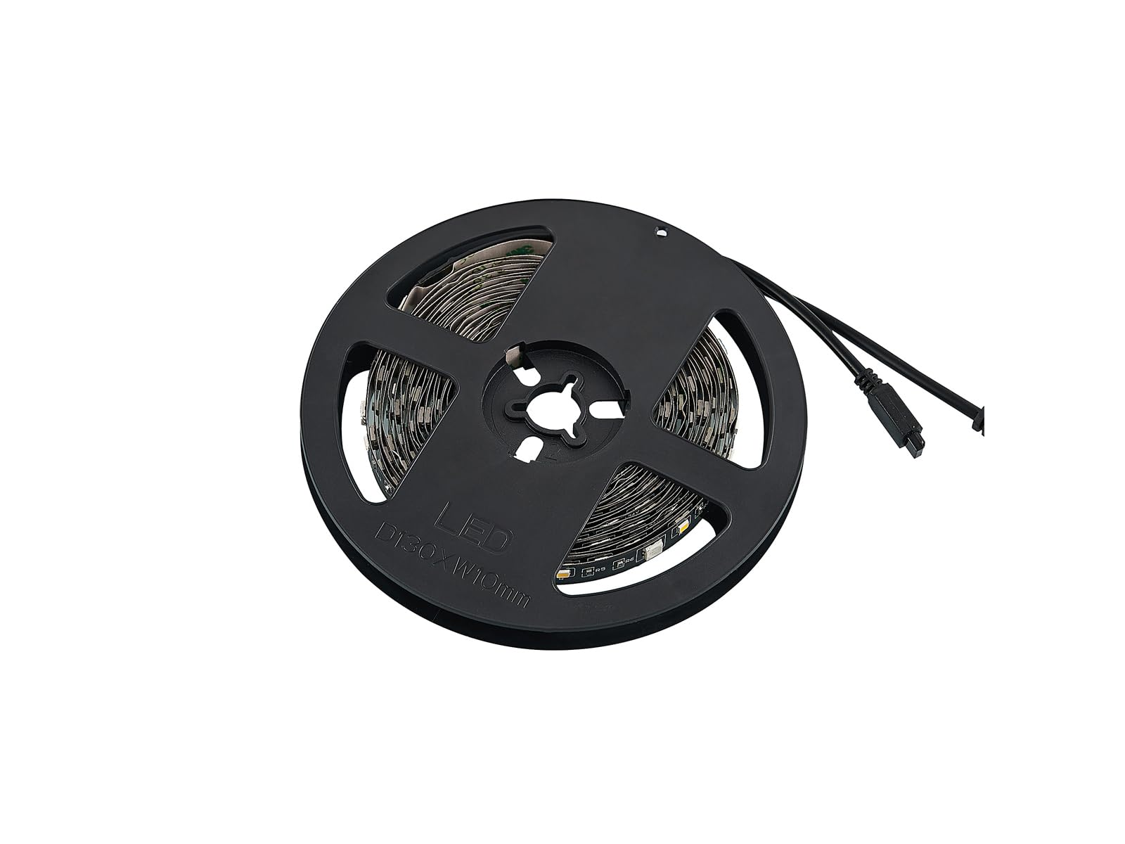 2er Set LED Streifen mit Fernbedienung, RGB Farbwechsel & Dimmer - 5 Meter lang
