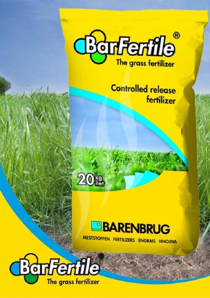 20 kg Rasendünger Bar Fertile Premium Regeneration mit Langzeitwirkung für 1000m²