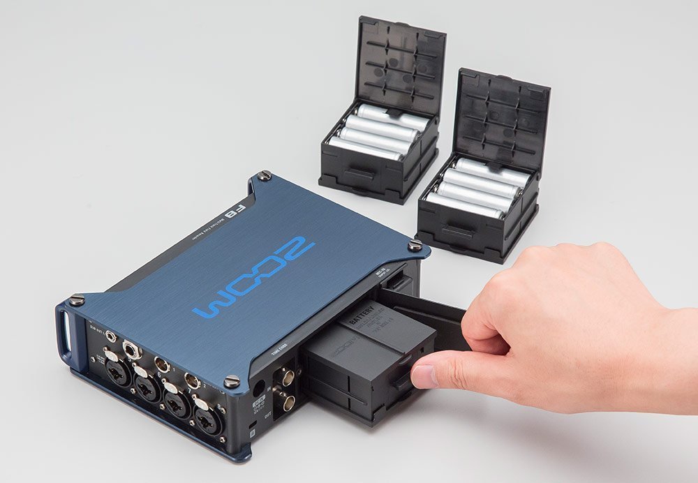 Zoom BCF-8 batterijbehuizing voor F4 en F8 multitrack rec