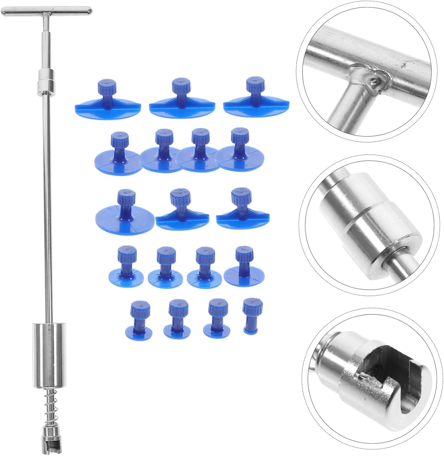 Automotive Dent Removal Slide Hammer Tool Kit Gaskets for Repair of Dents Suitable for Surfaces Refrigerators and Washing Machines