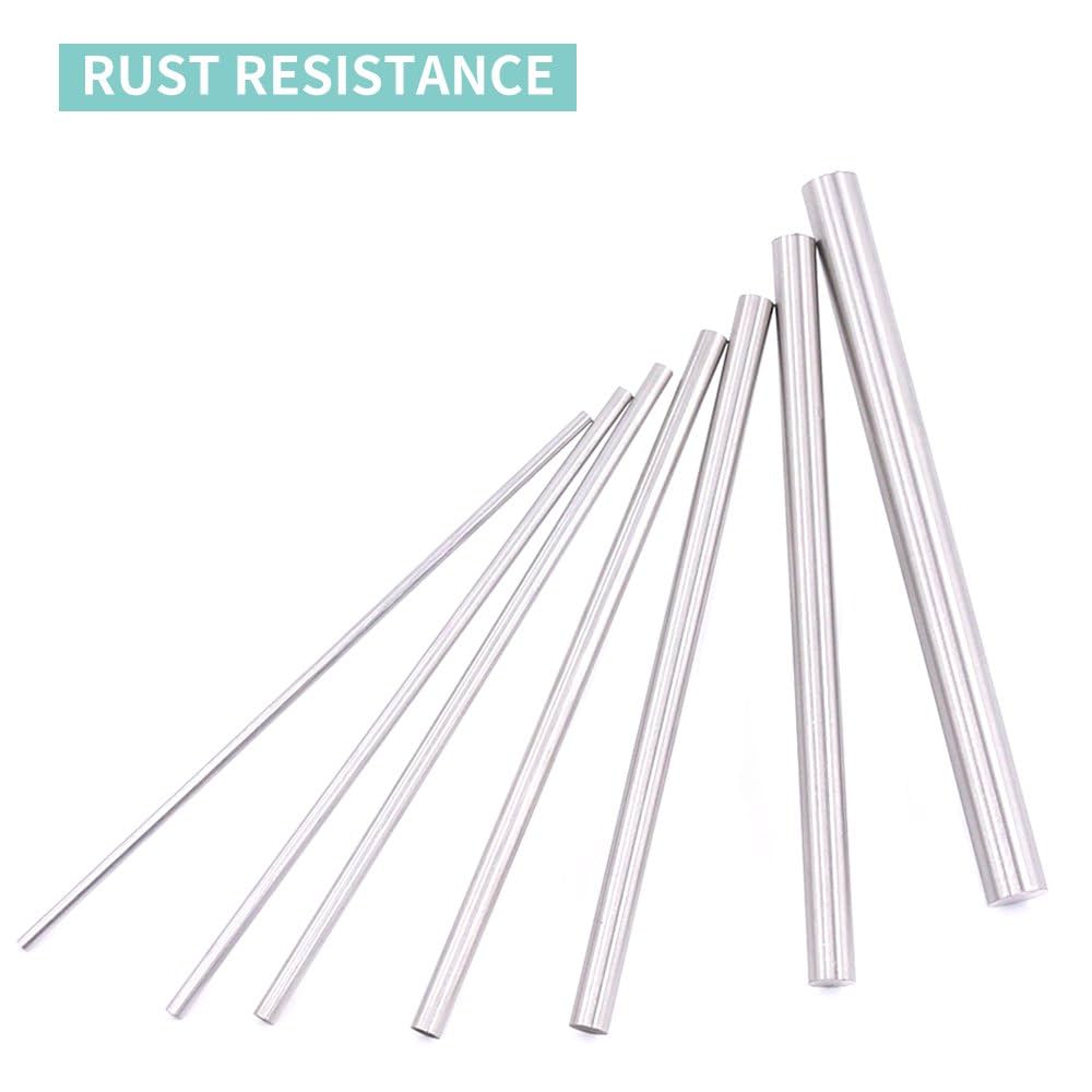 8pcs 4.2mm X 100mm High Speed Steel (HSS) Round Rod Lathe Bar Stock DIY Tool