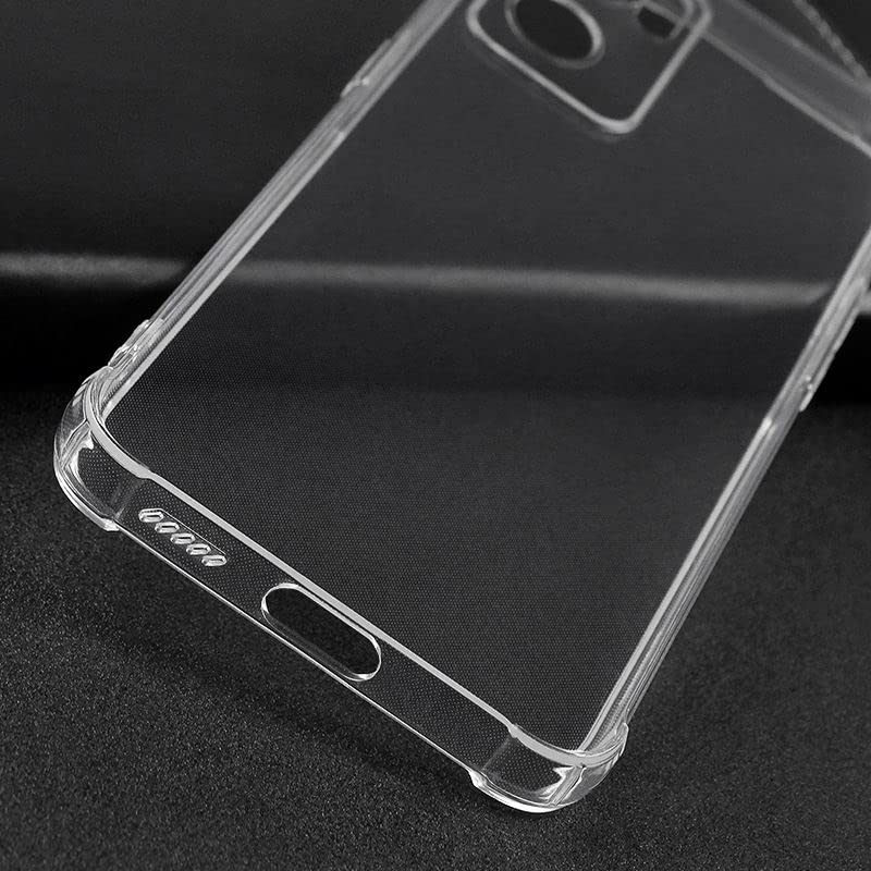 Image of Bumper || Transparent || Edge to Edge Protection Back case Cover for Oneplus Nord CE 2 5G - Transparent