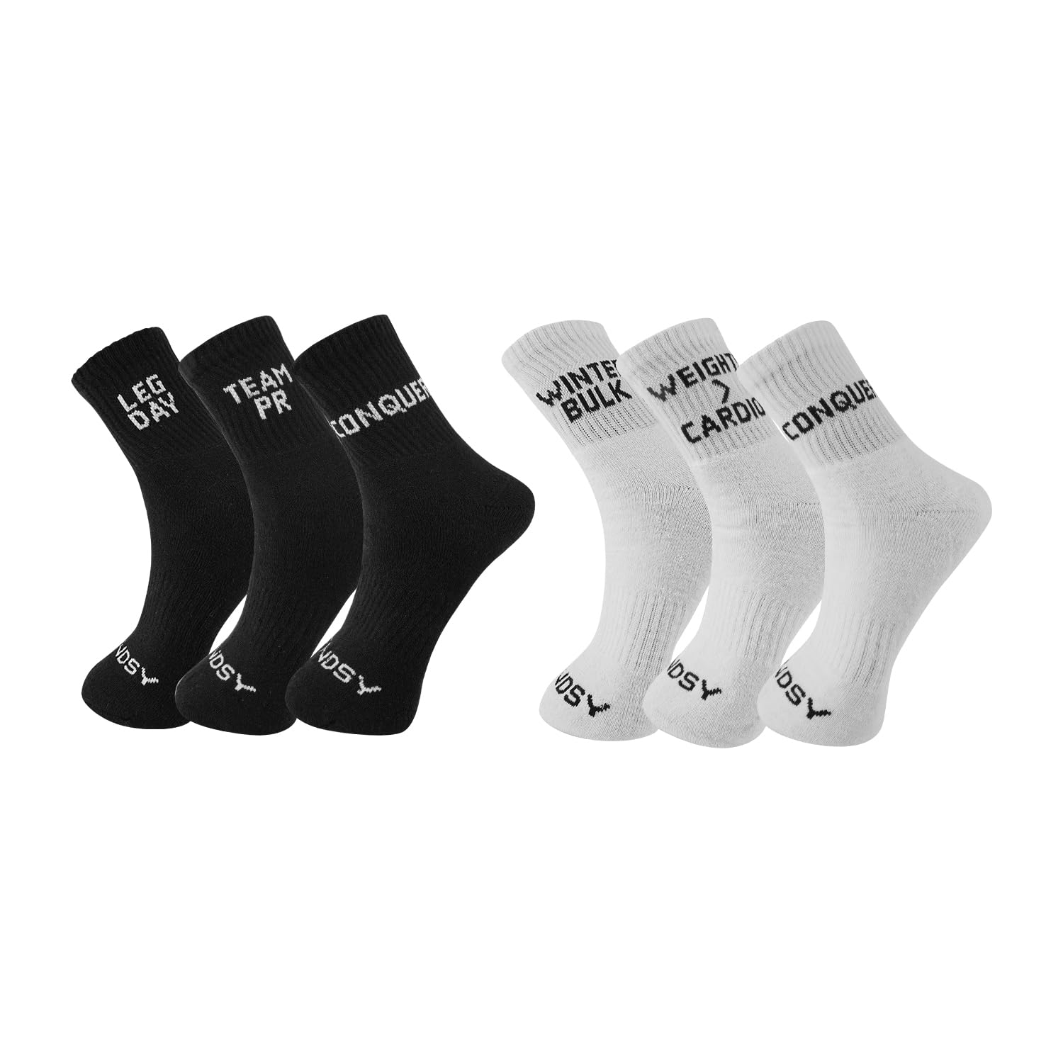 Men's & Women's Cotton Ankle Socks | Motivational Gym & Sports Socks with Cushioning | Athletic Performance Socks for Running, Training & Workout-image-12
