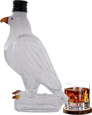 Auto Whiskey Dekanter Aus Glas - Lustige LKW Flasche Für Whisky & Spirituosen