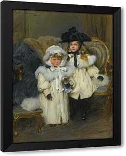 ArtDirect Dorothy And Irene Falkiner Custom Framed Art Print Giclee Print or Canvas Options with Various Sizes and Customization by Walter Frederick Osborne