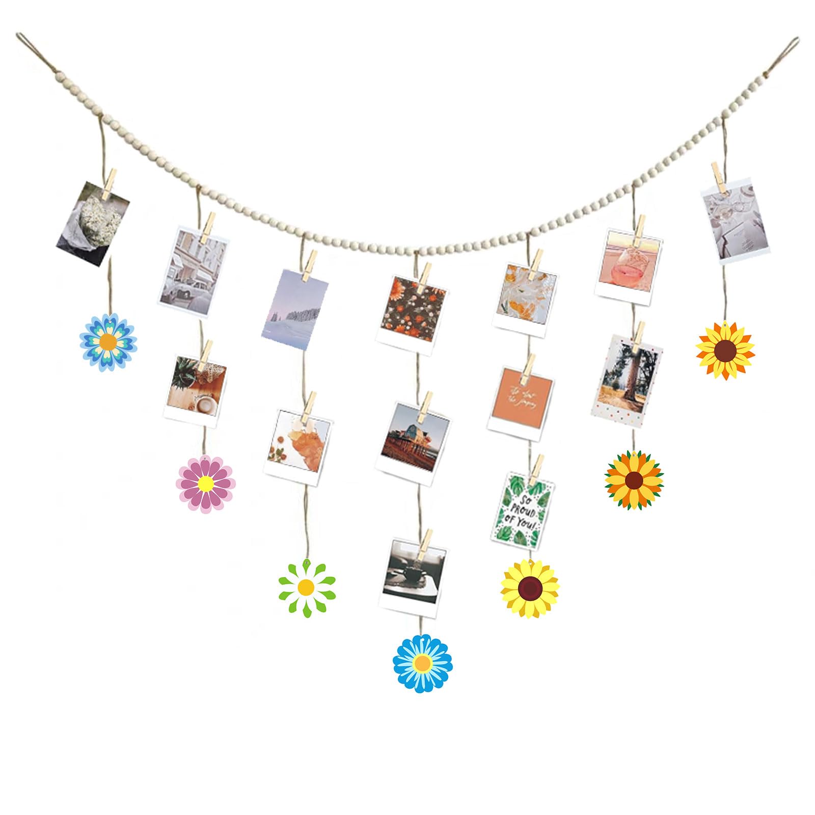 Cadre photo bohème en diamant pour décorer votre chambre