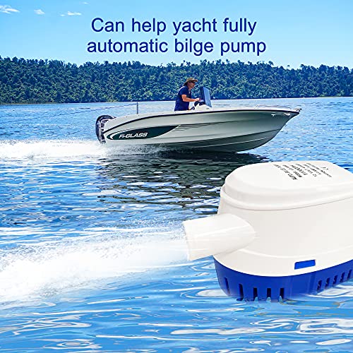 Automatic Bilge Pump 12V 1100Gph Submersible Boat Bilge Water Pump Auto With Float Switch Bilge Pump For Boat #TOP6