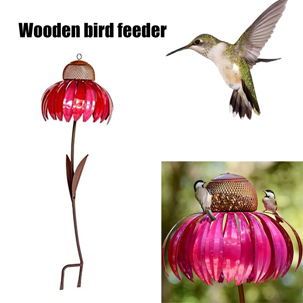 Vogelfutterstation-Schutzblech, 29,2 Cm Durchmesser, Rot – Wetterschutz Aus Metall Für Vogelhäuser & Futterspender
