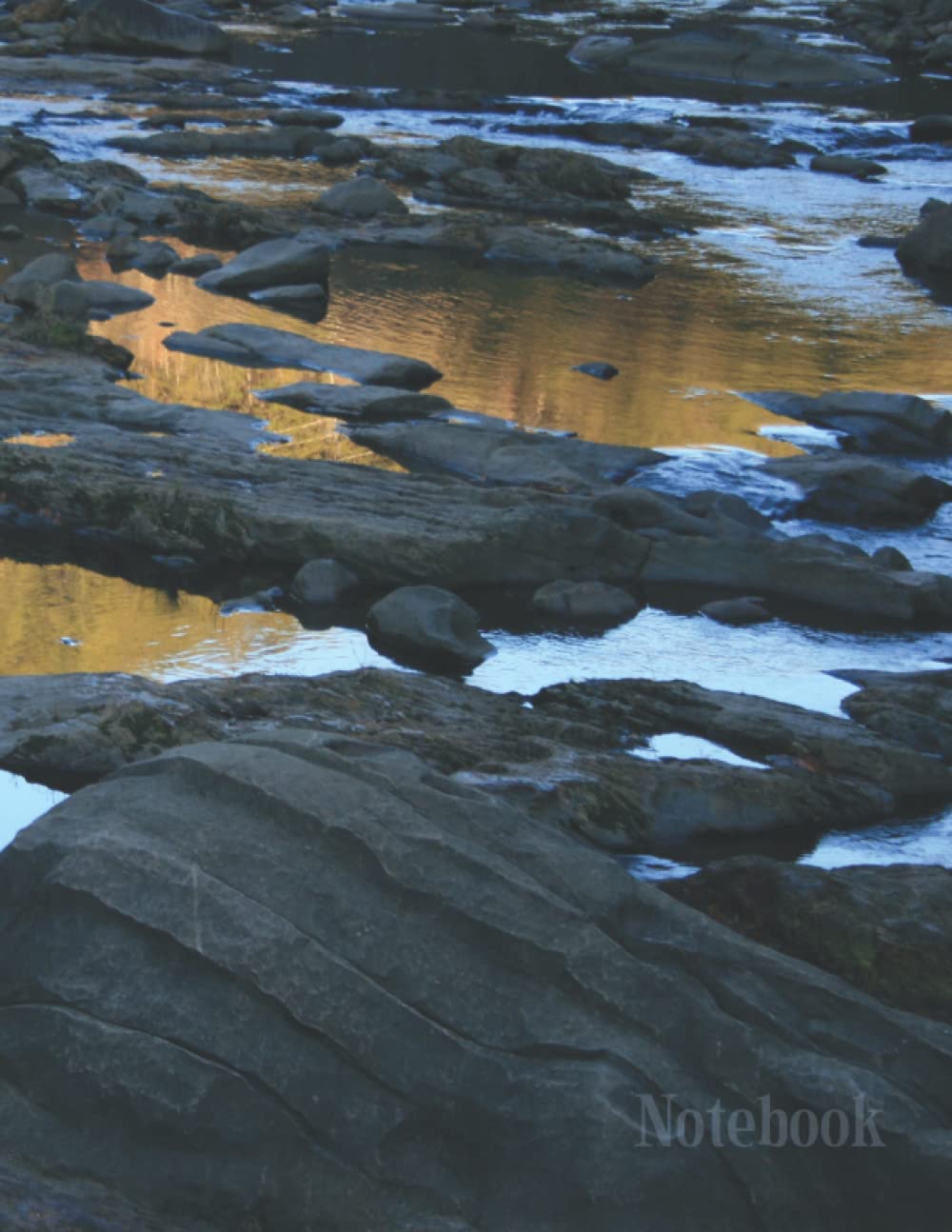 Notebook: Ocoee River Water Reflections Lined 120 Pages