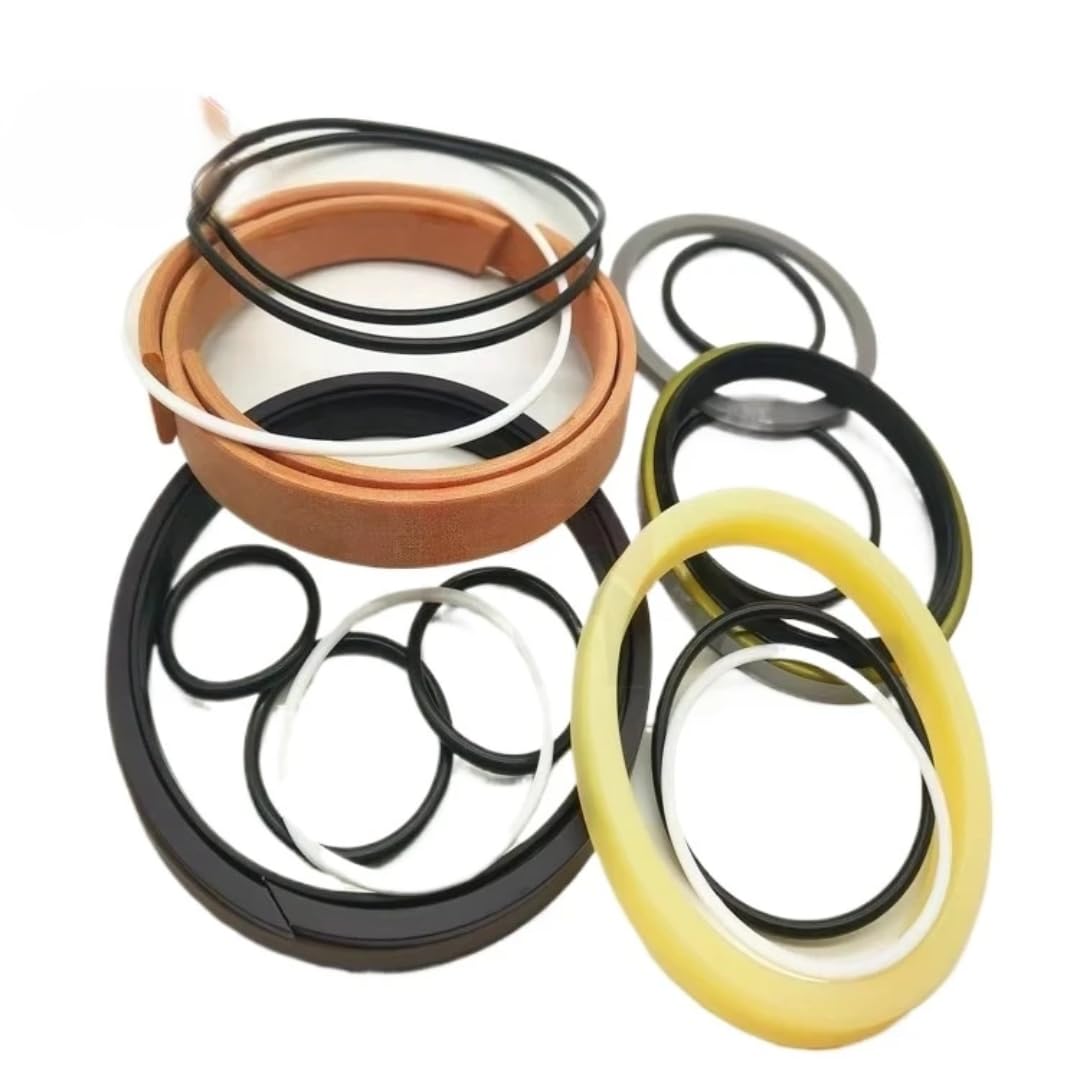 Oil Seal O Ring Kit, Compatible with E345d E349d Hydraulic Arm Cylinders Seal Kit, 3319328 5185140, Excavator Replacement Part (A1)
