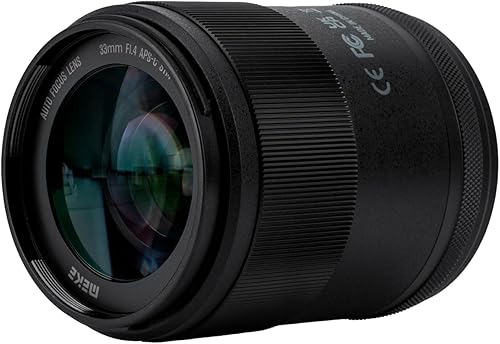 Meike 33mm F1.4 Autofokus große Blende STM Schrittmotor — galinė pusė
