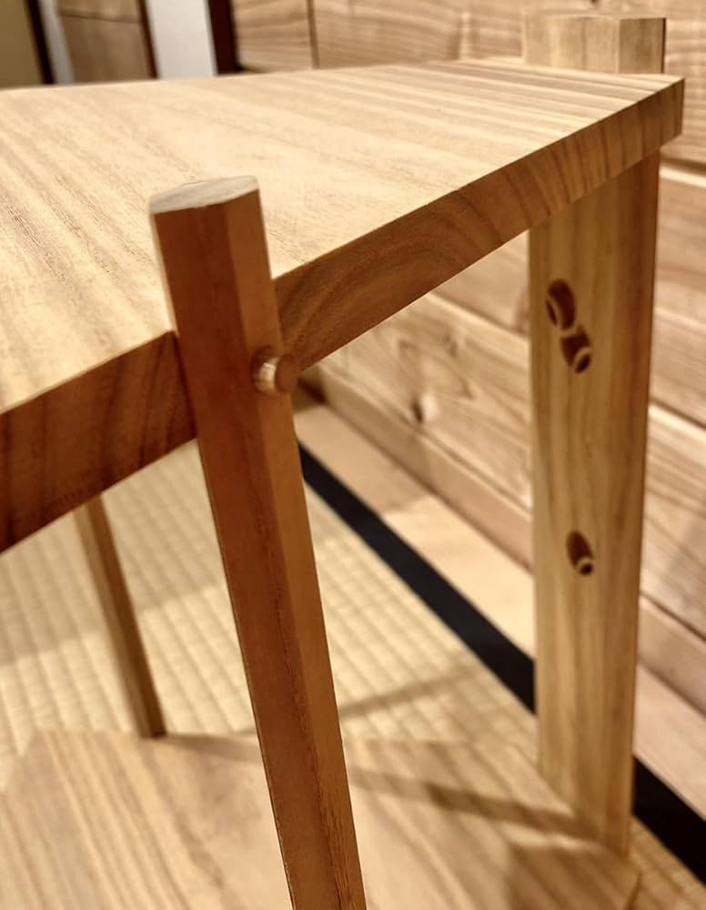 茶道具　即中斎好写　桐　扇棚　組立式　棚物　お稽古　茶会　表千家 桐 扇棚 即中斎好写 小林幸斎作 茶道 茶道具 : 和空間ヤフー