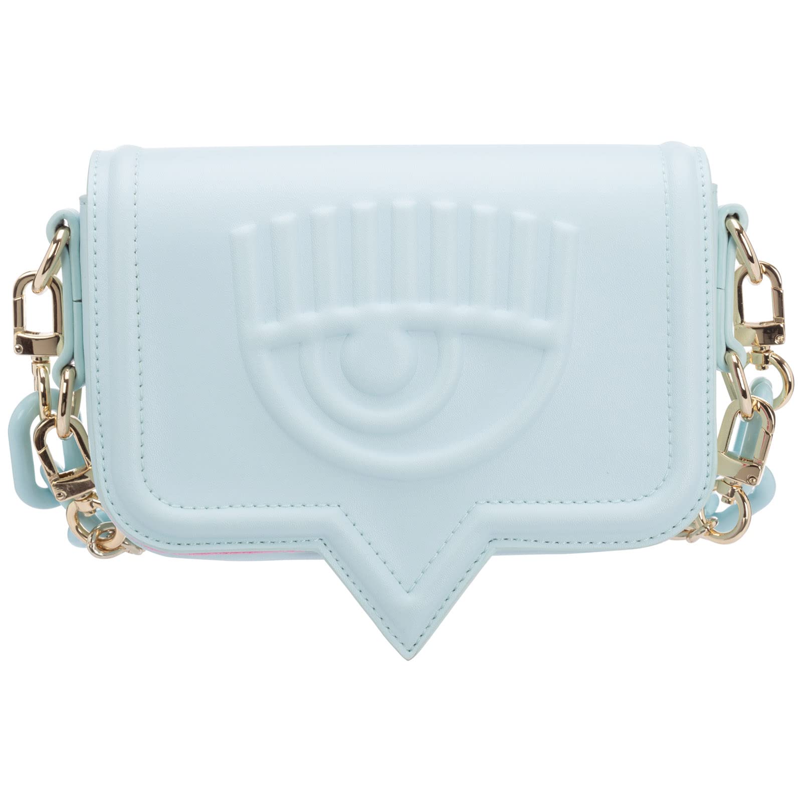 Chiara Ferragni women Eyelike crossbody bags azzurro