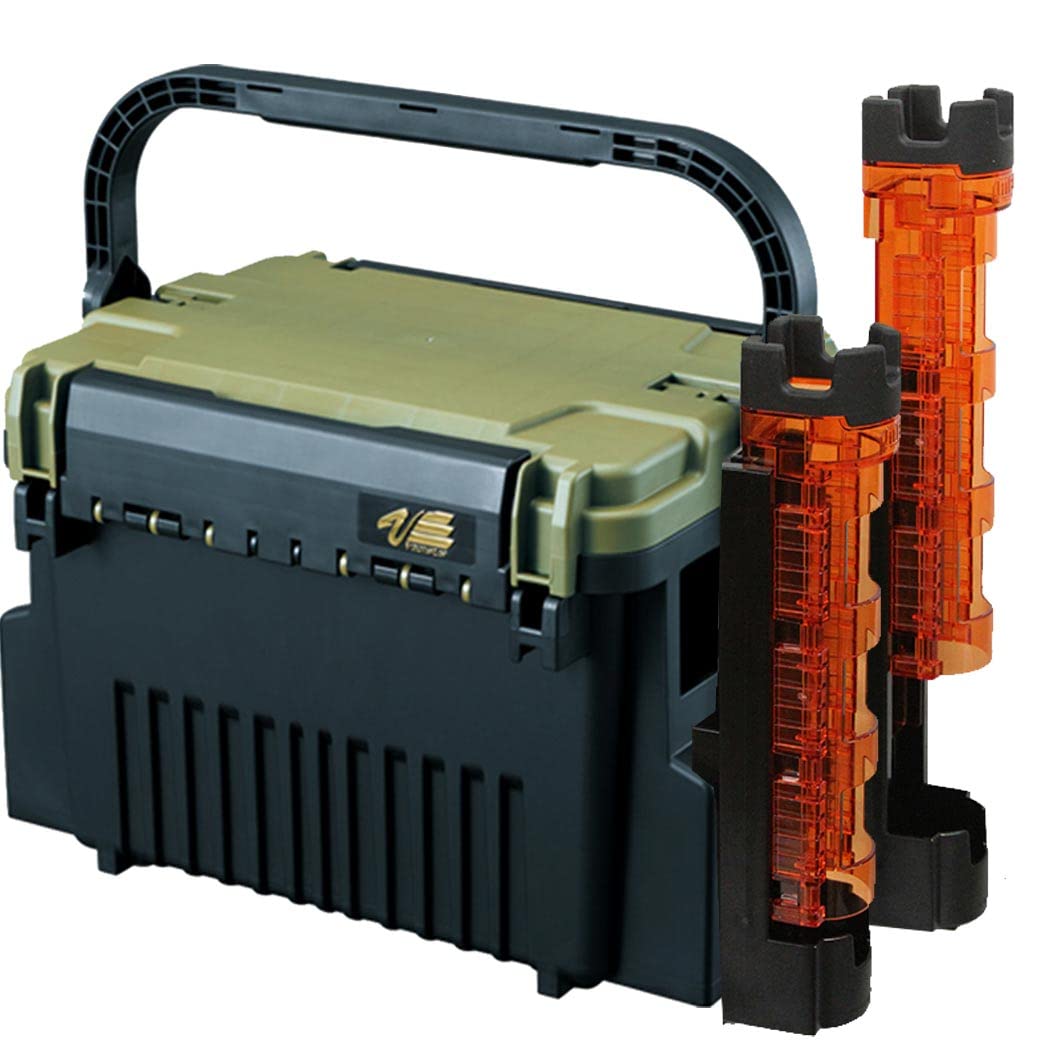 メイホウ タックルボックス VS-7090N×ロッドスタンド BM-300 Light(お得な3セット)   Cレッド×ブラック Amazon.co.jp: メイホウMEIHO VS-7090N BM-300LIGHT×2 タックル