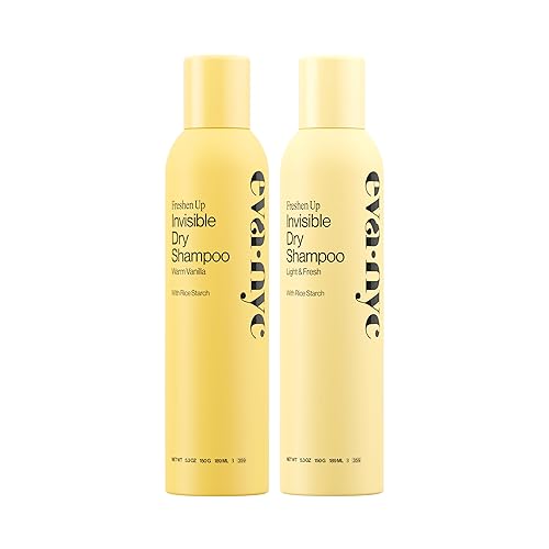 Vista 30 de Eva NYC Invisible Dry Shampoo Spray – Absorbe el aceite, elimina el olor y no tiene un color blanco – Champú seco refrescante para mujeres – Para