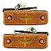 Driver and Passenger Signal Side Marker Lights Lamps Replacement for Toyota SUV Pickup Truck 8174014110 8173014110 AutoAndArt