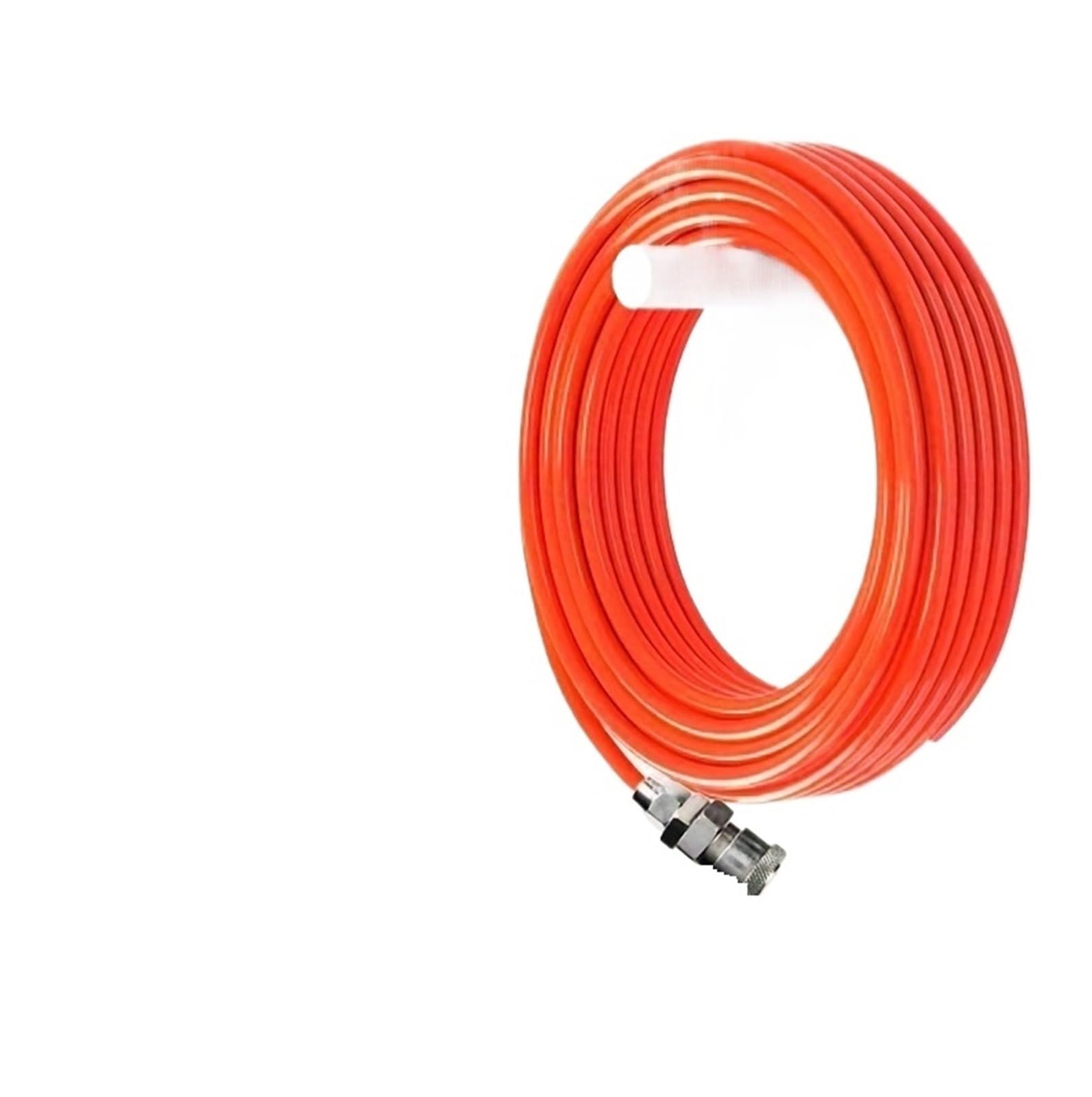 Air Compressor Hose: 25M/82ft,15M/49.2ft. Red Reinforced Flexible Polyurethane(Ctype49.2FT15M)