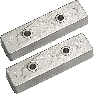 Tecnoseal TEC-BNT Bennett Trim Tab Anode - Zinc - Pair