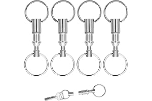 4PCS Keychain Disconnect for Easy Key Management