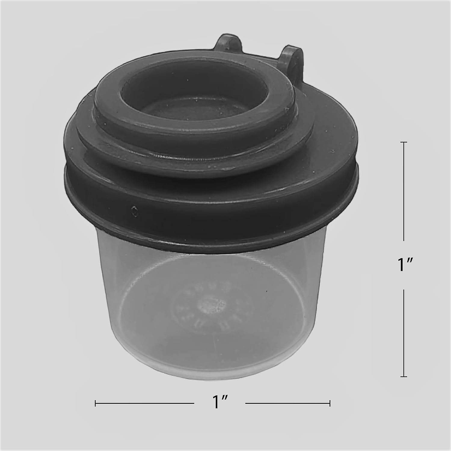 Hall Bros Salt and Pepper Shakers, 2 Mini, Moisture Proof Lids, Portable for Outdoor Activities